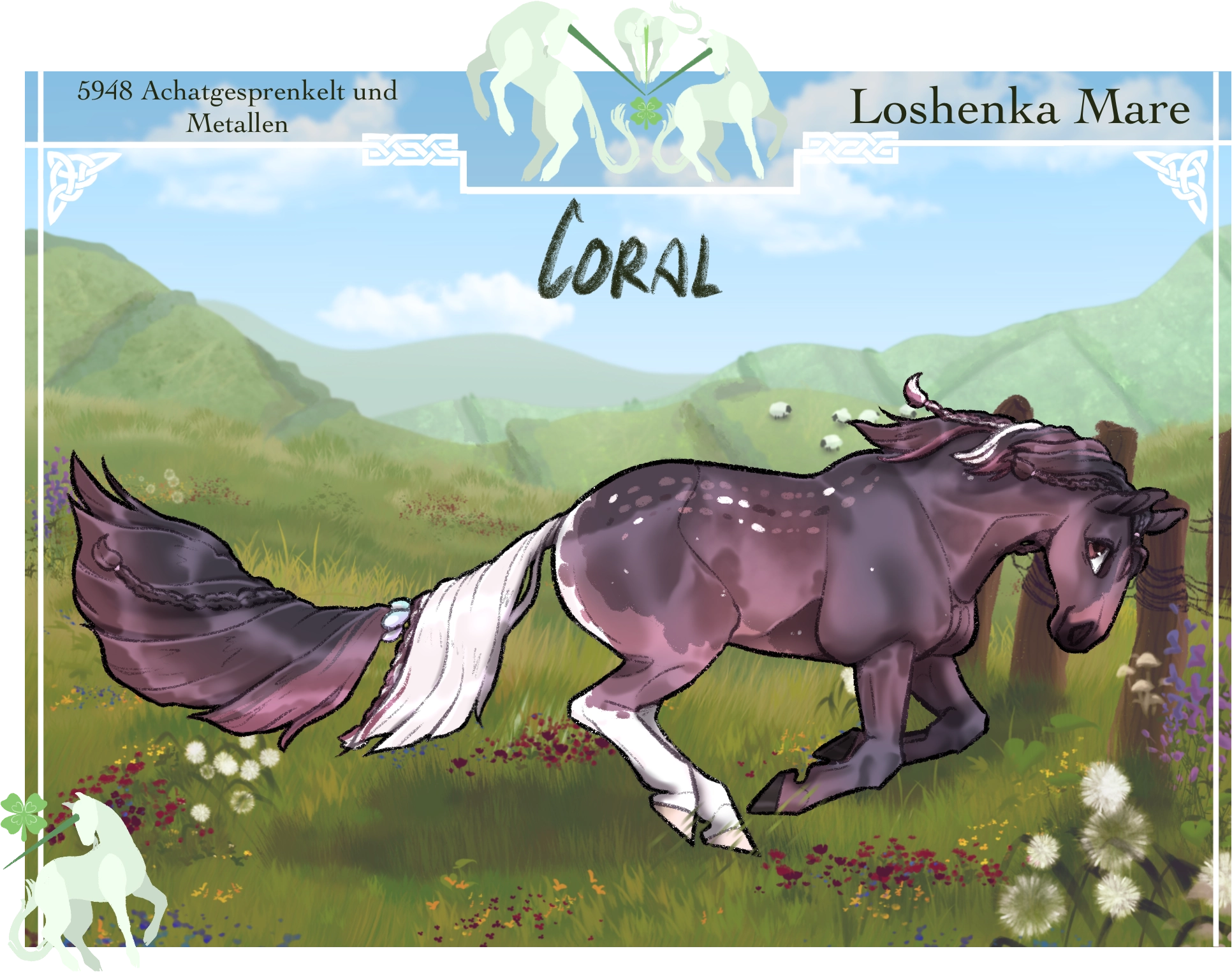 5948 Achatgesprenkelt und Metallen