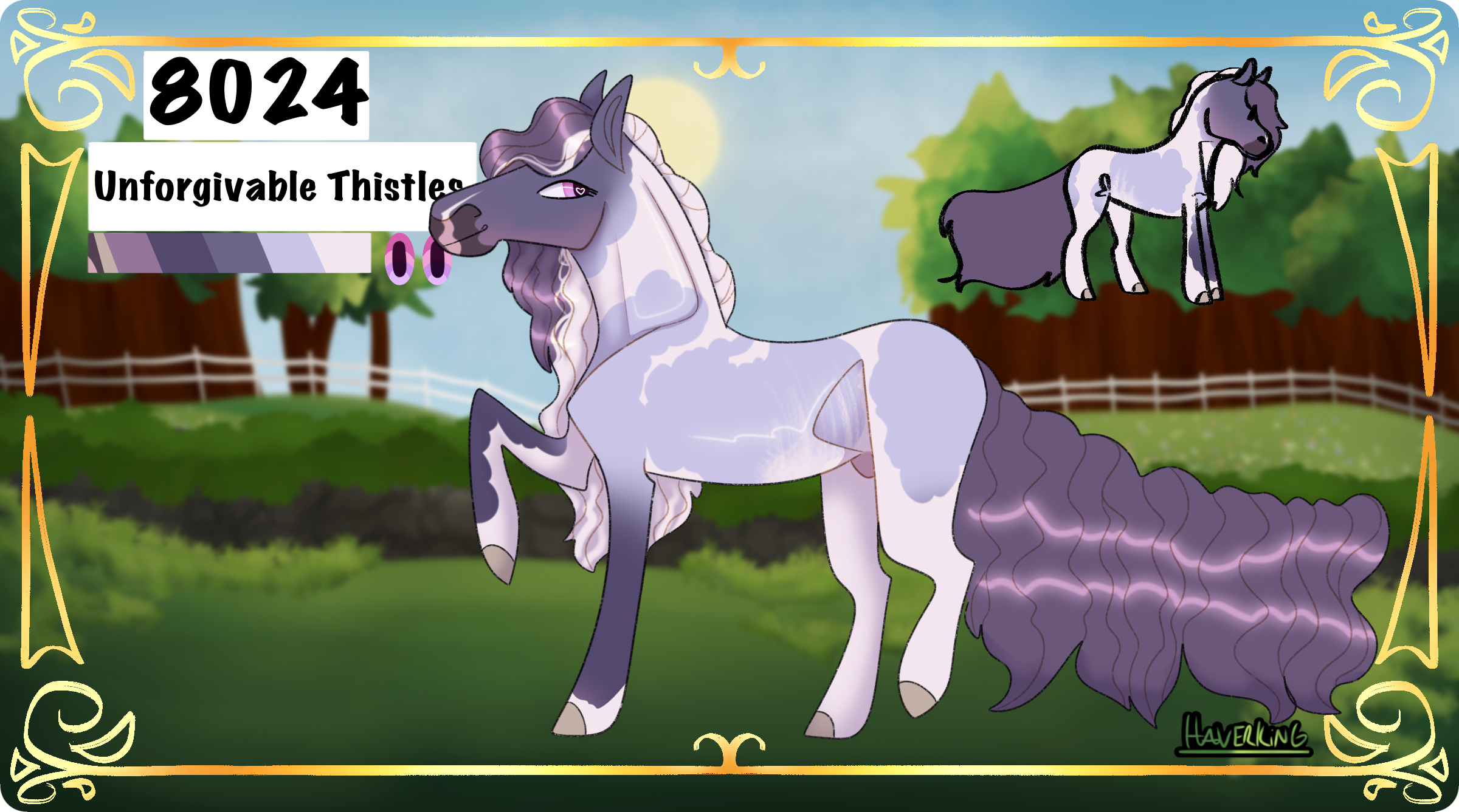 8024 Unforgivable Thistles