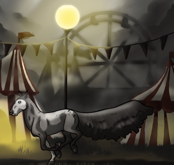 Click to view larger size Dralloween 2025 | Day 6 | Creepy Carnival