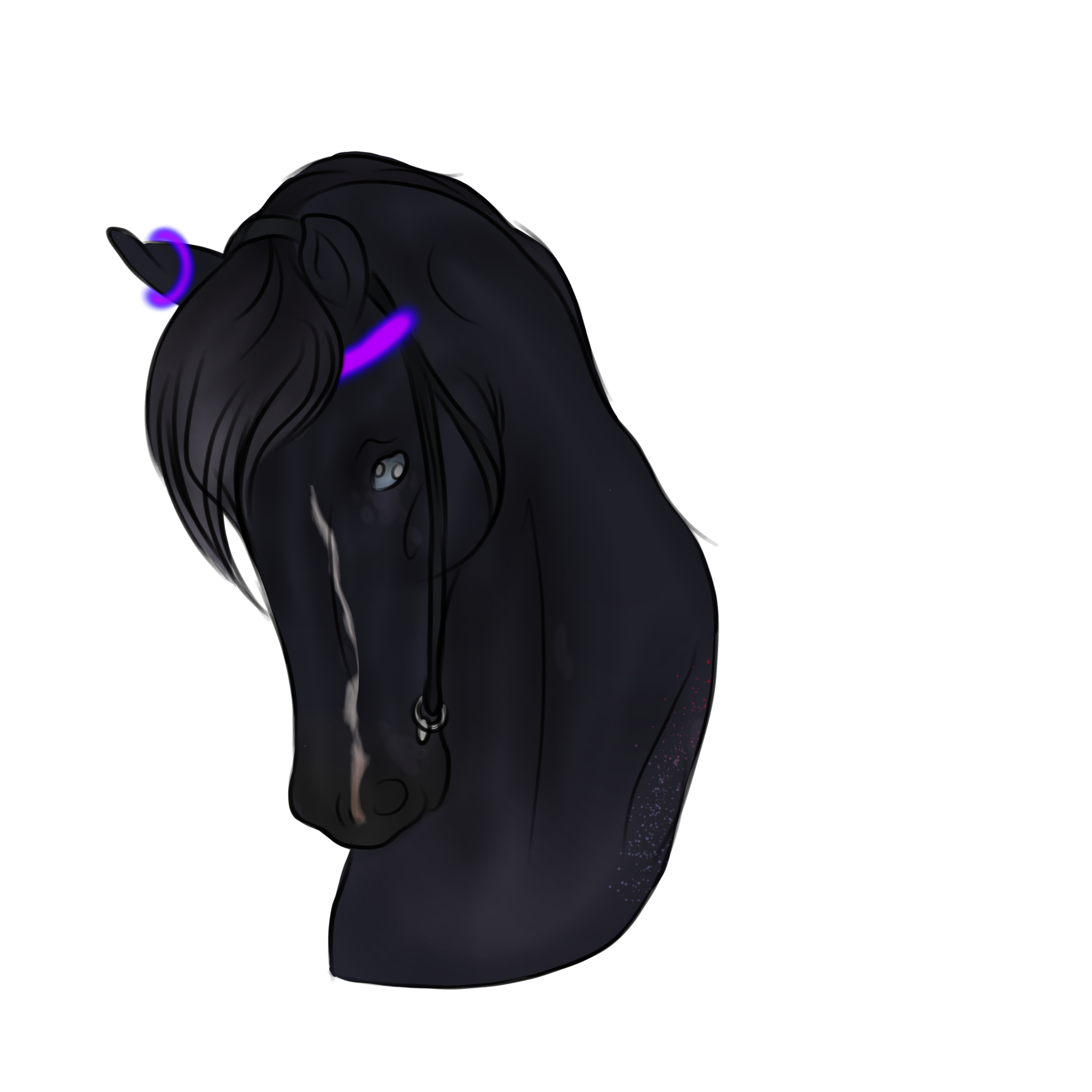 Click to view larger size Glow stick) showbridle