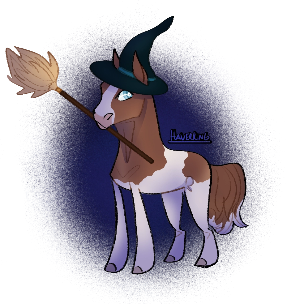 Click to view larger size Little Witch