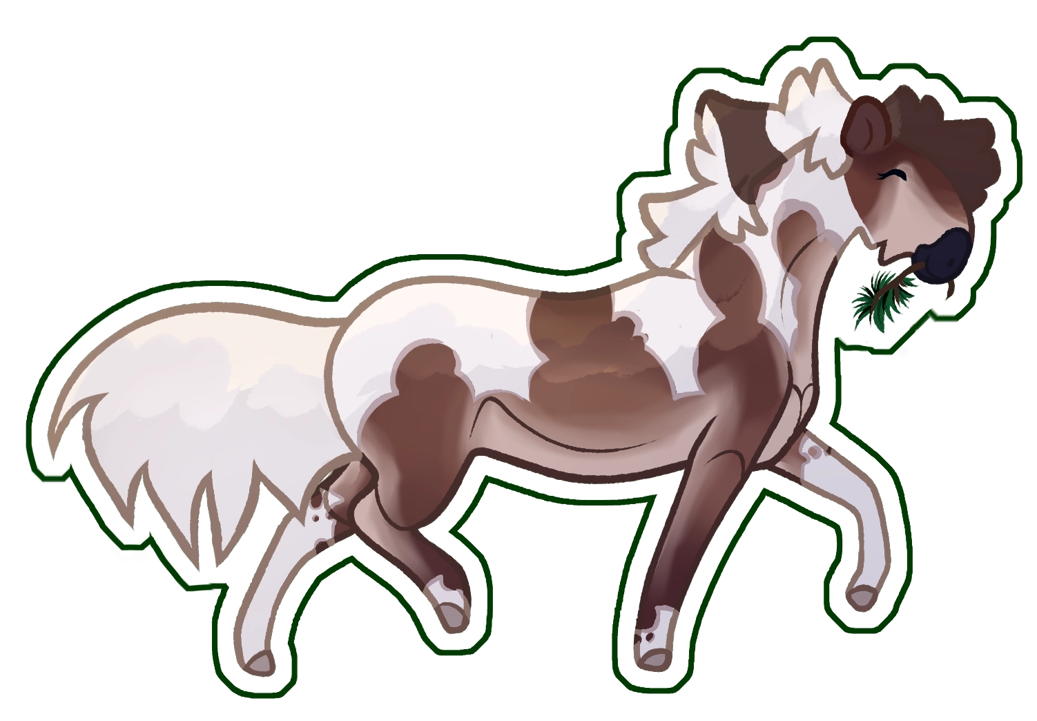 Click to view larger size Ponies in the Pines